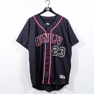 UNLV University of Las Vegas Rebels Baseball Jersey Russell Athletic Large